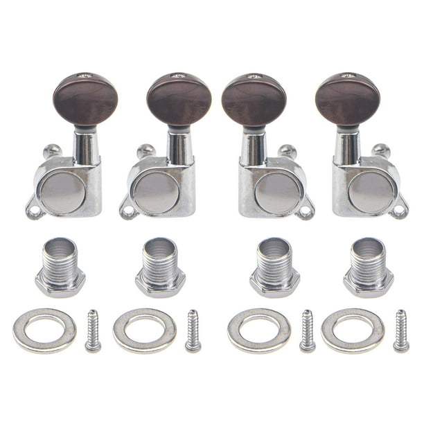 Juego de pinzas de afinación para ukelele Yootones, 4 piezas, 4 cuerdas, rojas