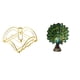 thumbnail image 1 of Elegante dispensador de servilletas con forma de , escultura para almacenamiento de mesa y decoración del hogar, con brazo con peso para hote, 1 of 8