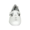 thumbnail image 2 of 24 HOUR COMFORT Lily Wide Width Professional Sleek Shoe WHITE 11, 2 of 7