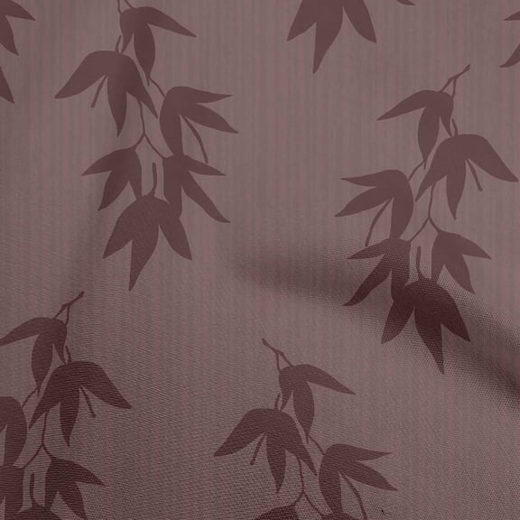 oneOone Polyester Spandex Dusty Rose Fabric Tropical Fabric For Sewing Printed Craft Fabric By The Yard 56 Inch Wide