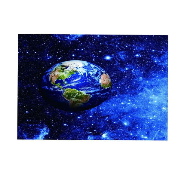 Cartel de fondo de acuario perfecl PVC Tierra estrellada S