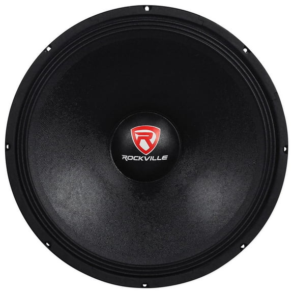 Rockville RVP18W4 1200 Watt 18" Raw Replacement DJ PA Subwoofer 4 Ohm Sub Woofer