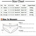 thumbnail image 2 of Zpanxa Womens Underwear, Sexy Underwear for Women, 3PC Women Everyday Solid Color Ventilate High Waist Elastic Underwear Panties White XXL, 2 of 3