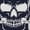 Navy, variant on Muscle Daddy Weightlifter skeleton barbell dad bodybuilder Jersey Tank