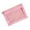 Pink, variant on Pencil Pouch for 3 Ring Binder, Binder Pencil Case with Smooth Zipper, Clear Window Pencil Case for Binder, Big Capacity 3 Ring Binder Pencil Bag with 3 Reinforced Grommets, Beige