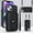 Black, variant on MYKOMI for iPhone 15 Case 6.1 Inches, Crossbody Purse Wristlet Shoulder Strap Trendy Protective Cover for iPhone 15
