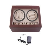 Fashionable 10 Grid Leather Watch Box Organizer Jewelry Display Storage Case