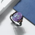 thumbnail image 6 of Henrietta Fire Opal Engagement Ring for Women Promise Ginger Lyne Collection, 6 of 7