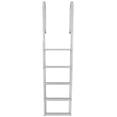 thumbnail image 2 of RecPro Marine ADL-A5W 5 Step Stationary Straight Dock Boat Ladder 20" Wide 300 LB Capacity, 2 of 9