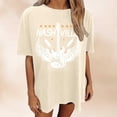 thumbnail image 2 of HCYSFG Nashville T Shirt Women's Country Music Concert Graphic Tee Vintage Oversized Short Sleeve Top, 2 of 4