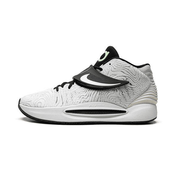 NIKE MENS KD 14 TB "White/Black" DA7850 100 from Stadium Goods