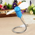 thumbnail image 2 of Hesroicy Portable Flexible Mini Cooling Cooler Fan USB Power Supply for PC Notebook Laptop, 2 of 7