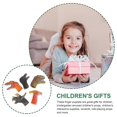 thumbnail image 4 of Adorable Finger Puppet Toy 5Pcs Assorted Color Plastic Secure Fit No Jamming for Kids Use, 4 of 5