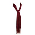 thumbnail image 2 of Shawl Wraps for Women Fashion Accessories Womens Scarfs Knitting Women Gifts Neck Warmer Thermal Winter Scarf Wine, 2 of 4