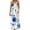Blue, variant on Backless Dresses for Women, Sleeveless Ankle Length Spaghetti Strap Print Dresses Comfy Loose FLowy Summer Vacation Casual Dress