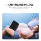 thumbnail image 4 of Almohada para rodillas con forma inclinada, almohada para piernas, almohada de soporte lumbar desmontable, 4 of 5