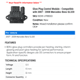 thumbnail image 2 of Glow Plug Control Module - Compatible with 2007 - 2008 Mercedes-Benz GL320, 2 of 2