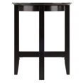 thumbnail image 2 of Mesa Winsome Toby Espresso de madera maciza 46 x 46 x 56 cm, 2 of 5