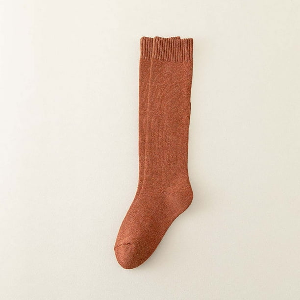 Calcetines cómodos para mujer, regalos de invierno, calcetines de forro polar gruesos, calcetines casuales regulares para mujer