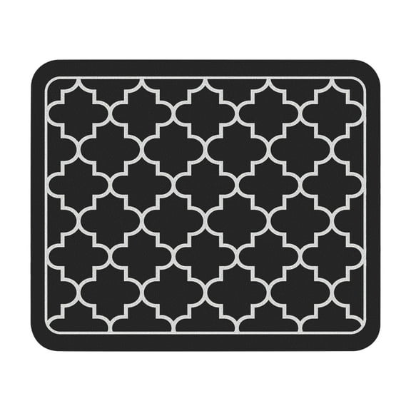 HKEJIAOI 15.7x19.6In Diatomaceous Earth Coffee Machine Mat, Absorbent Drying Mat for Kitchen Countertop, Non-Slip Heat Resistant Pad for Blender Toaster Appliances