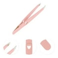 thumbnail image 3 of Ofertas Únicas 1 Pc Pinzas para Cejas Estilo Corazón para Baño Viaje Hotel Rosa Acero Inoxidable, 3 of 3