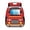 Fire Truck, variant on Jeiento Axolotl Toddler Backpack for Girls 3-5, 13.5 Inch Preschool School Bag, Cherry Blossom Lightweight Kids Bookbag with 2 Front Pockets & Mesh Side Pockets