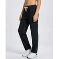thumbnail image 5 of Real Essentials 3 Pack: Boys' French Terry Open Bottom Sweatpants Sweats for School Kids Teens with Pockets (Size 4-18), 5 of 6