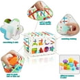 thumbnail image 5 of Montessori Toys,Baby Shape Sorter Toys for 1 Year Old,Upgrade Baby Montessori Toy and Developmental Sensory Toys 12-24 Months,Infant Shape Sorter Toys 6 9 12 18 Month Old Baby Toys, 5 of 9