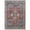 Red/Blue/Ivory, variant on Feizy Percy Transitional Medallion, Red/Blue/Ivory, 7'10" x 9'10" Area Rug Easy Care Fade Resistant Sheen Bohemian & Eclectic Oriental Floor Rug for Living room Bedroom