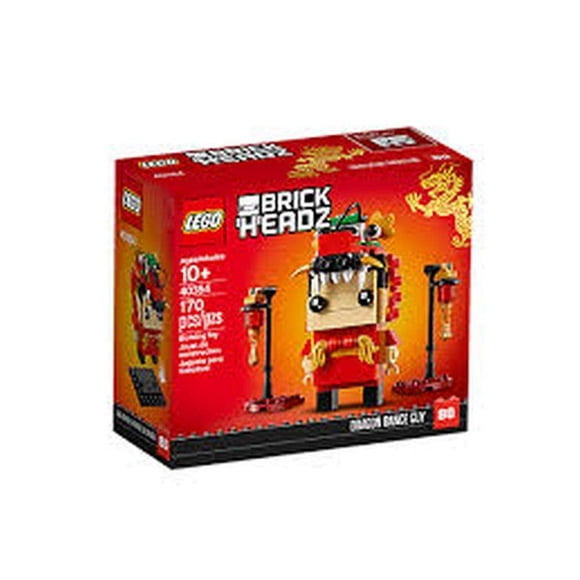 Juguete de construcción LEGO Brickheadz Dragon Dance Guy 40354