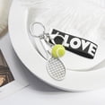 thumbnail image 3 of Novedad creativa Colcomx Raqueta de Llavero moda ligera pelota, 3 of 7