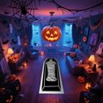 thumbnail image 3 of Halloween Themed Non- Rug for Bathroom and Living Room with Unique Coffin and Skeleton Design - Decorative Polyester Carpet for Home, 3 of 3