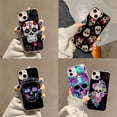 thumbnail image 2 of Funda De Silicona TPU Compatible Con Motorola Moto E13 E22 E22I Edge 30 Fusion G52 G42 G32 G23 G22 MY-7 Calaveras De Colores, 2 of 4
