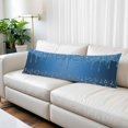 thumbnail image 2 of Modern Blue Body Pillow Covers 20"x60", Abstract Diamond Luxury Gradient Soft Brushed Microfiber Breathable Throw Pillow Covers, Decorative Pillowcase with Zipper for Couch Sofa Bedroom Living Room, 2 of 9