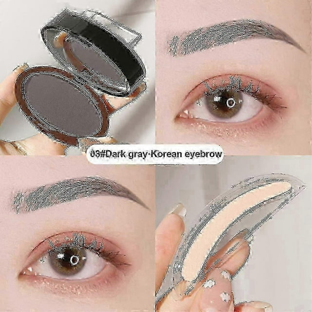 Seal Eyebrow Stamp Makeup Natural Brow Tool With Brow Brush