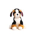 thumbnail image 1 of Fabdog Berner Peluche Marron, Blanc, Noir, Petit, 1 of 5
