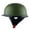 Matt Green, variant on 1Storm Novelty Motorcycle Half Face Helmet German Style DOT Approved: HKY602 Chain Skull