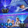 thumbnail image 4 of Galaxy Projector, Star Projector 3 in 1 Night Light Projector w/LED Cloud with Bluetooth Music, 4 of 7
