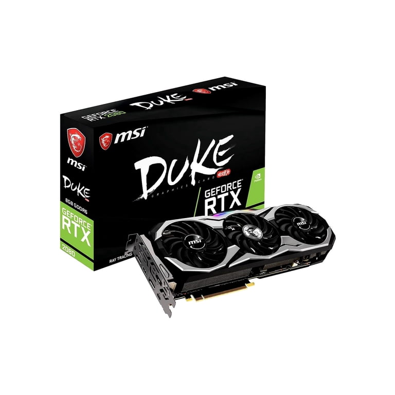 MSI GeForce RTX 2080 Duke 8G OC Graphics Card - Walmart.com