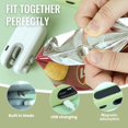 thumbnail image 4 of Tingzi Mini Bag Sealer, 2025 Upgraded 2 in 1 USB Rechargeable Bag Sealer Heat Seal Tool, Portable Vacuum Sealer, Mini Sealing Machine Heat Seal Tool, Snack Sealer Household Mini Sealing Machine, 4 of 6
