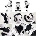 thumbnail image 3 of Bendy Plush Toys DollCute Game Horror and The Ink Machine Plush for Kids Children (Tom&Bendy&Alice)-1PCS, 3 of 6