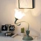 thumbnail image 2 of Retro Flower Lily Table Lamp Creatives Table Lamp,US Plug green, 2 of 5