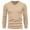 Khaki, variant on Sherrylily Men V Neck Sweater Knitted Jumper Long Sleeve Pullover