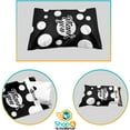 thumbnail image 5 of Shop4Mailers 10x13 Black and White Polka Dot Thank You Poly Bag Mailer Envelopes 2 Mil (100 Pack, Black), 5 of 6