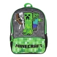 thumbnail image 5 of Minecraft Shimmer Pixel Characters 16" Backpack, 5 of 6