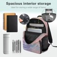thumbnail image 5 of Aplkyhs Cute Axolotl School Backpack for Boys Girls Ages 6-18 Ergonomic Padded Adjustable Straps Large Capacity Multi Compartment Bookbag for Elementary Middle High School Daily Use, 5 of 7