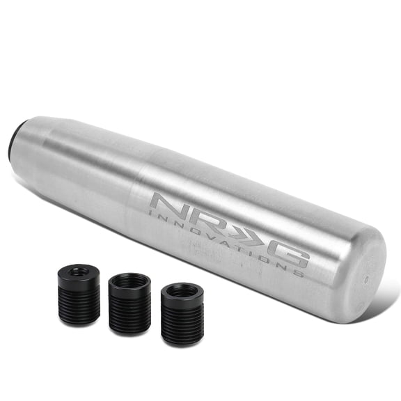 NRG Innovations NRG-SK-480SL NRG Innovations SK-480SL Universal 5"Tall Weighted Manual Shifter Shift Knob w/ M8 M10 M12 Adapter
