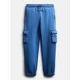 thumbnail image 3 of Wonder Nation Toddler Boys Fleece Hoodie and Cargo Pants Set, 2 Piece, Sizes 12M-5T, 3 of 5