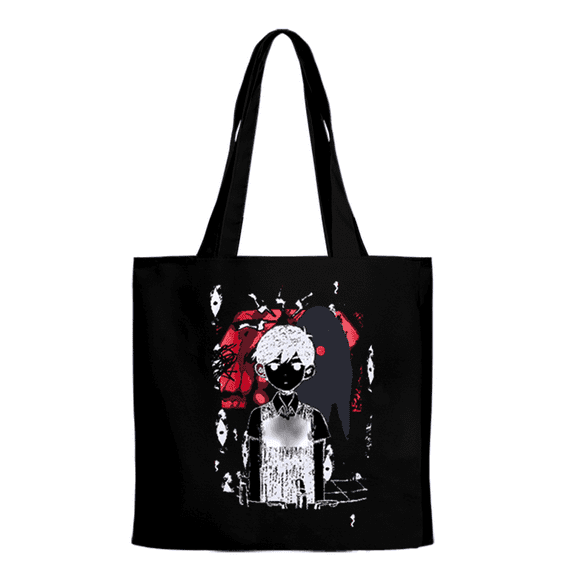 Omori Red Space Merch Tote New Logo Shoulder Bags Unisex Fashion Casual Canvas Bag Streetwear