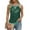 Green, variant on Sparkly Sequin Party top - Halter Neck Crop Tank for Women, Metallic Sleeveless Crewneck Shirt, Trendy Rhinestone Clubwear top for Night Out and Festival Outfits, White